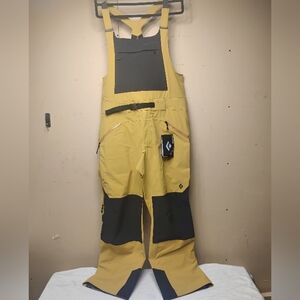 Black Diamond  men's recon bibs snow pants size XL